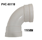 CODO 90° EN 110MM PVC-BLANCO-BOLSA DE 20 UD -AQUA-Q