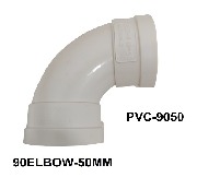 CODO 90° EN 50MM PVC-BLANCO-BOLSA DE 20 UD -AQUA-Q